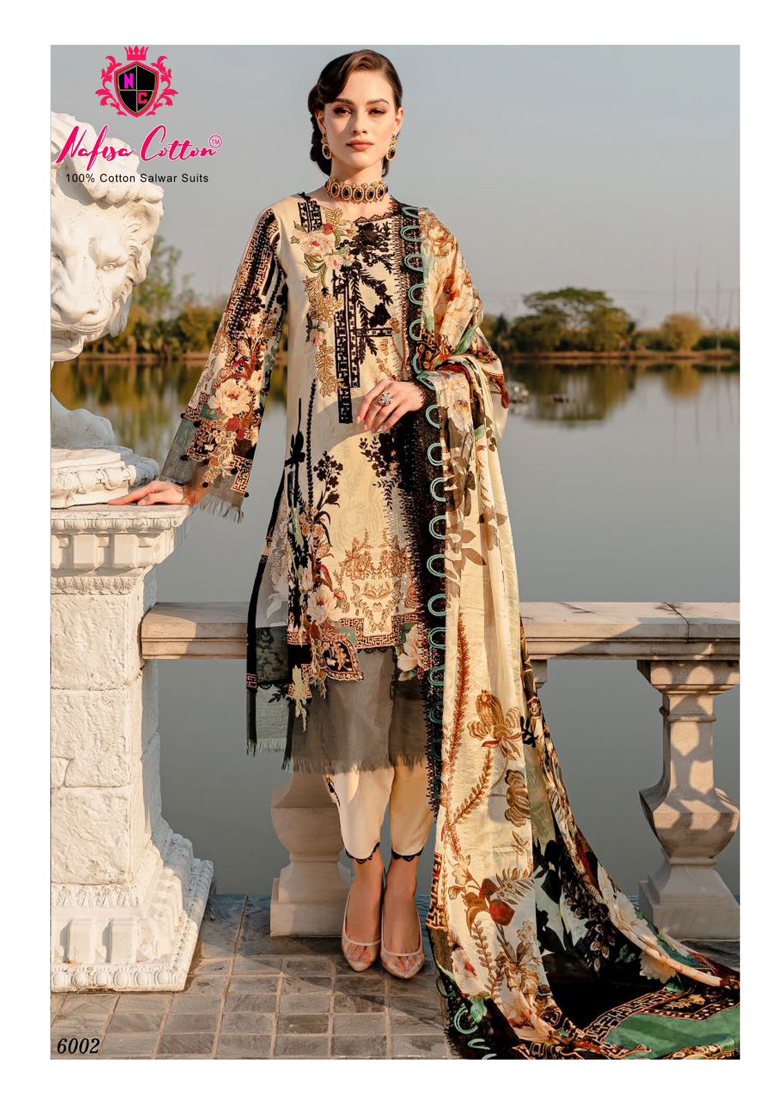 Mahera Vol 6 By Nafisa Cotton Pakistani Dress Material Wholesale Price In Surat
